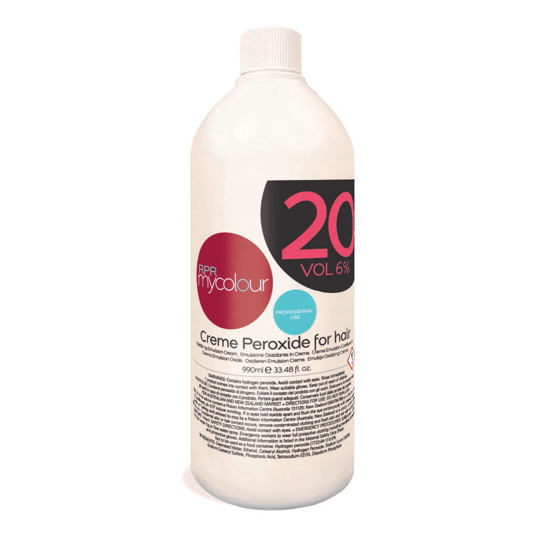 RPR MyColour 20 Vol Creme Peroxide (6%) 1 Litre