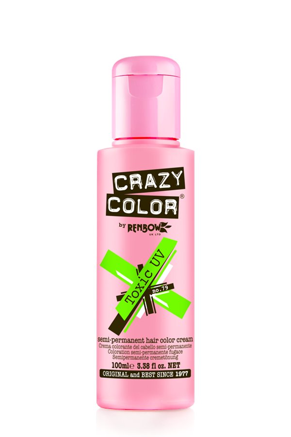 Crazy Color 100ml 079 NEON TOXIC UV