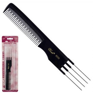 Krest Professional Black Edition 8000 Teasing Hair Comb