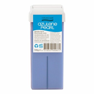 Natural Look Azulene Pearl Strip Wax 100g cartridge