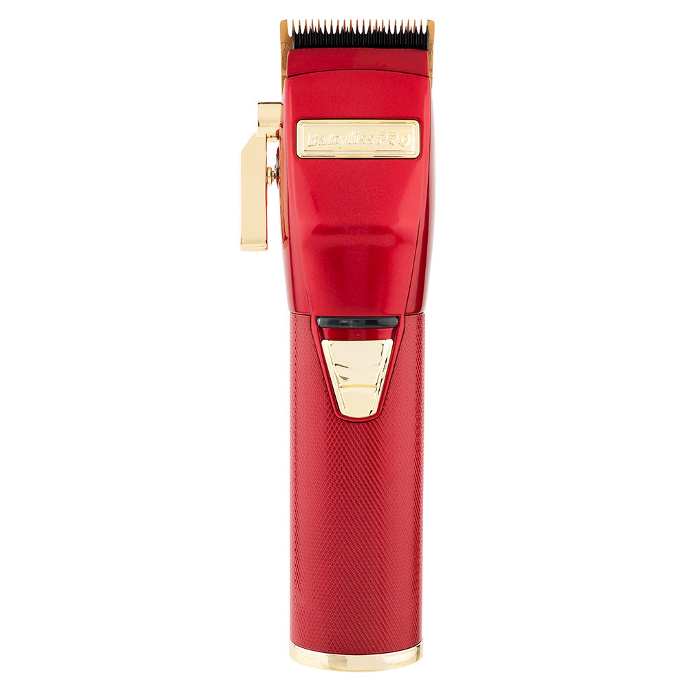 BaBylissPRO Red FX Lithium Clipper - Red B870RA Cord/Cordless
