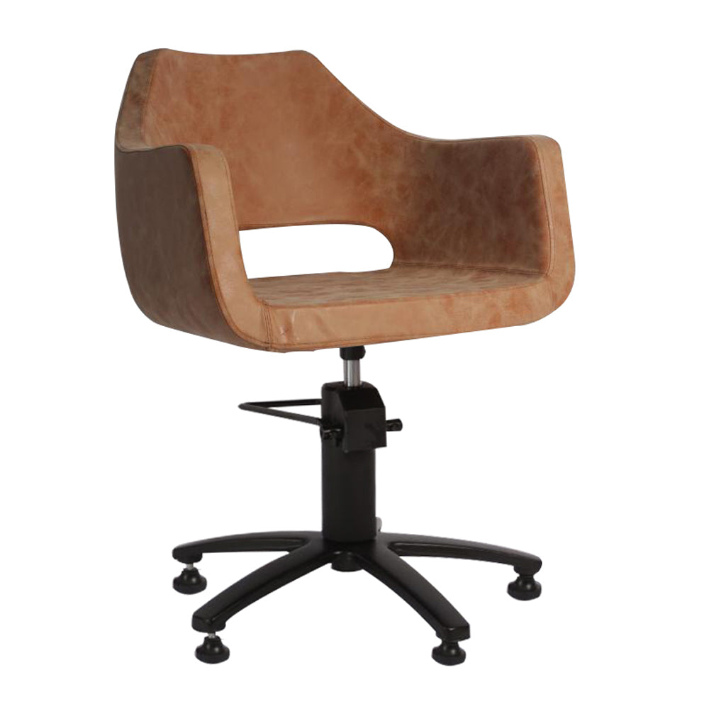 KSHE Becca Styling Chair Desert ROSE - Round/Square Base