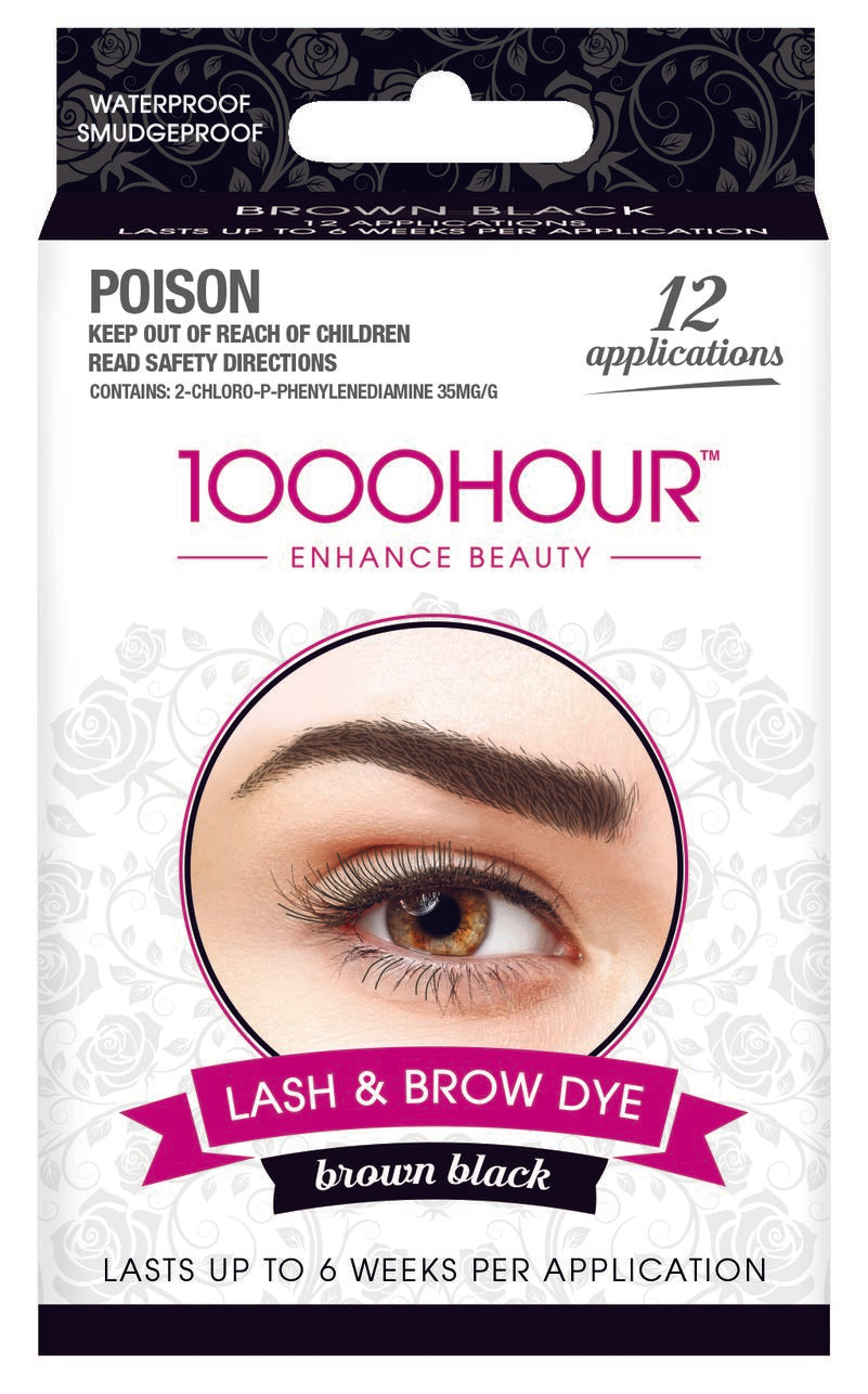 1000HOUR Eyelash & Brow Dye Kit - Brown/Black