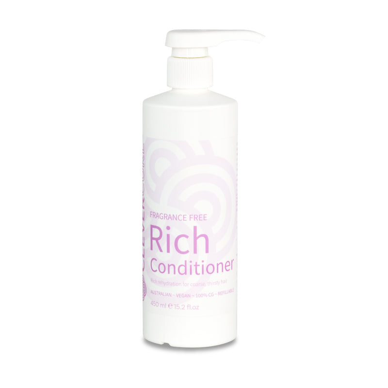 Fragrance Free Clever Curl Rich Conditioner 450ml
