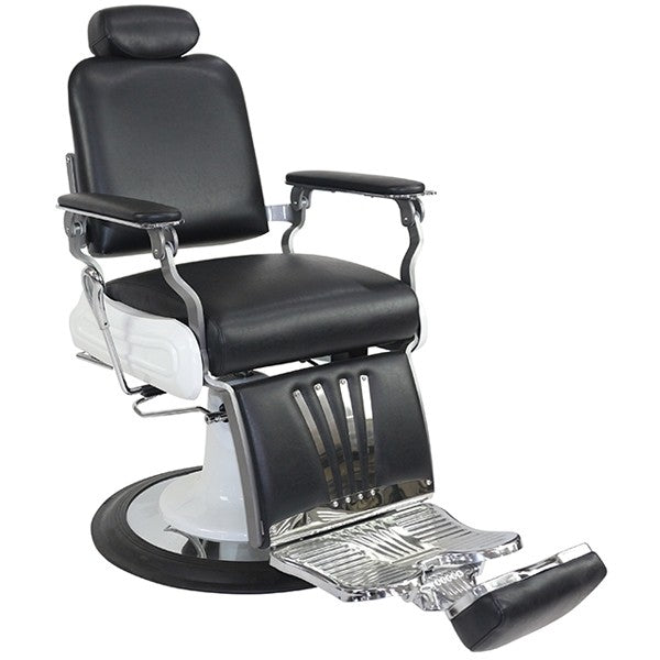 Barber Chair - Phoenix - Black Upholstery