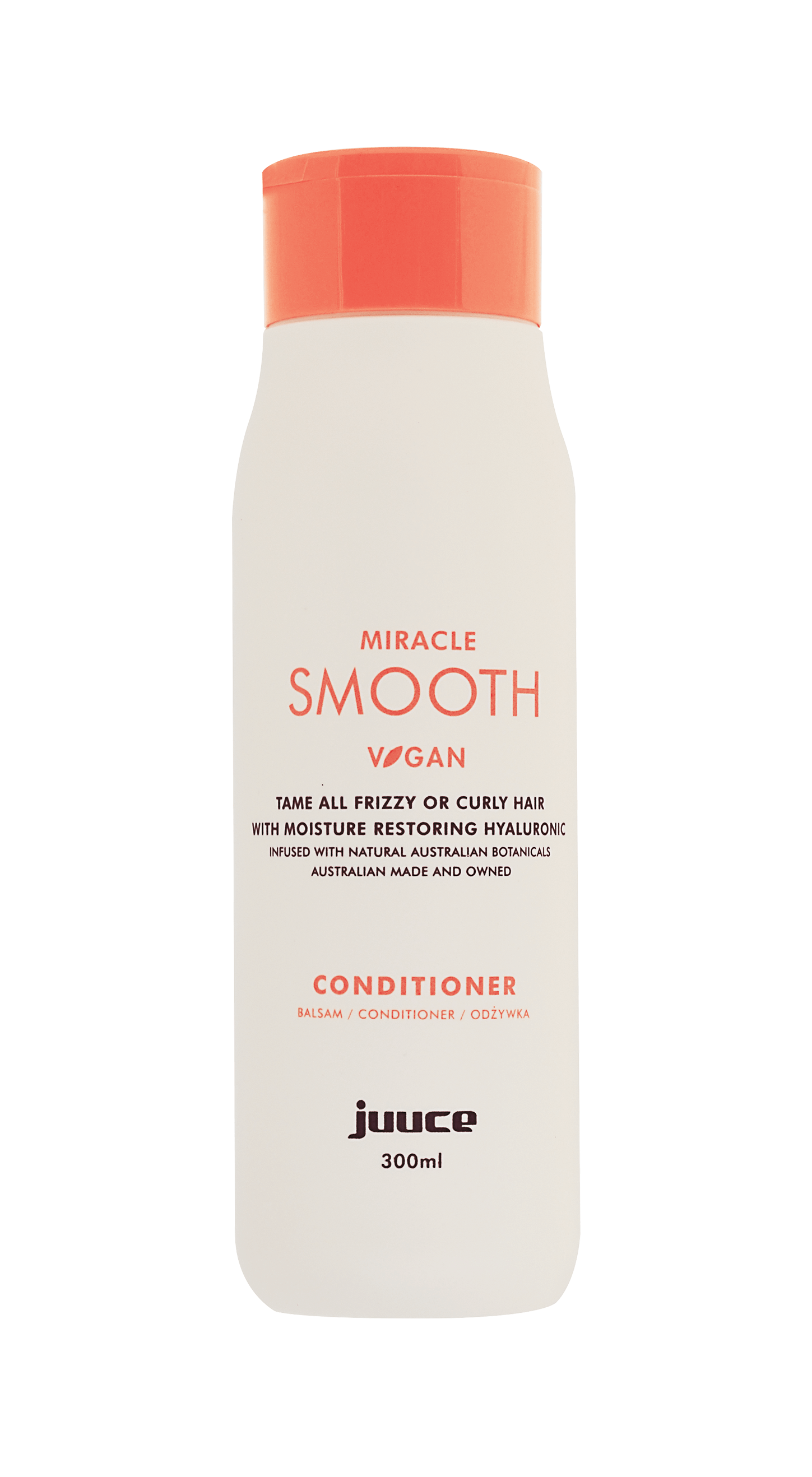 Juuce Miracle Smooth Conditioner 300ML (previously Miracle D.frizz)
