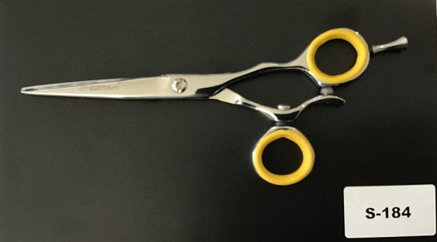 s184 cheetah scissor 5.5 inch chrome finish swivel thumb