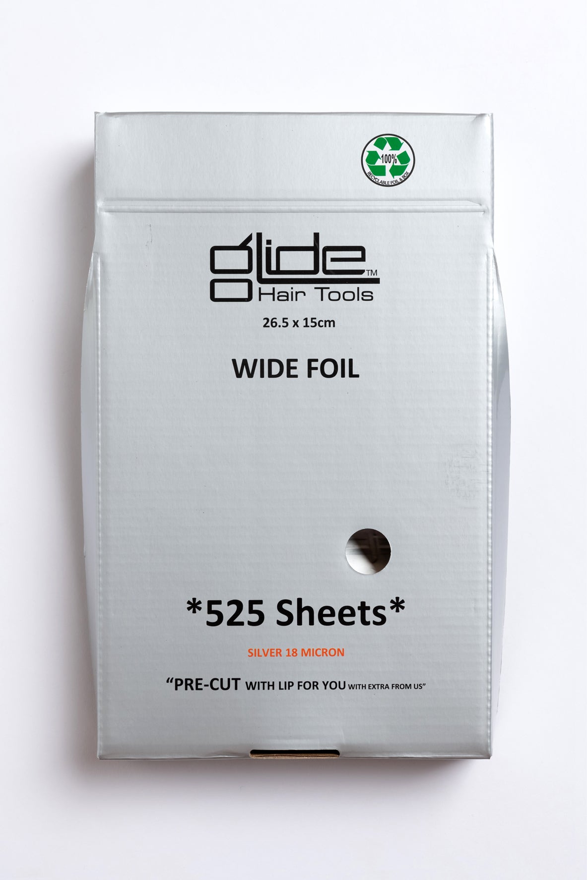 Glide Wide 15cm Pre-Cut Foil 525 18 micron