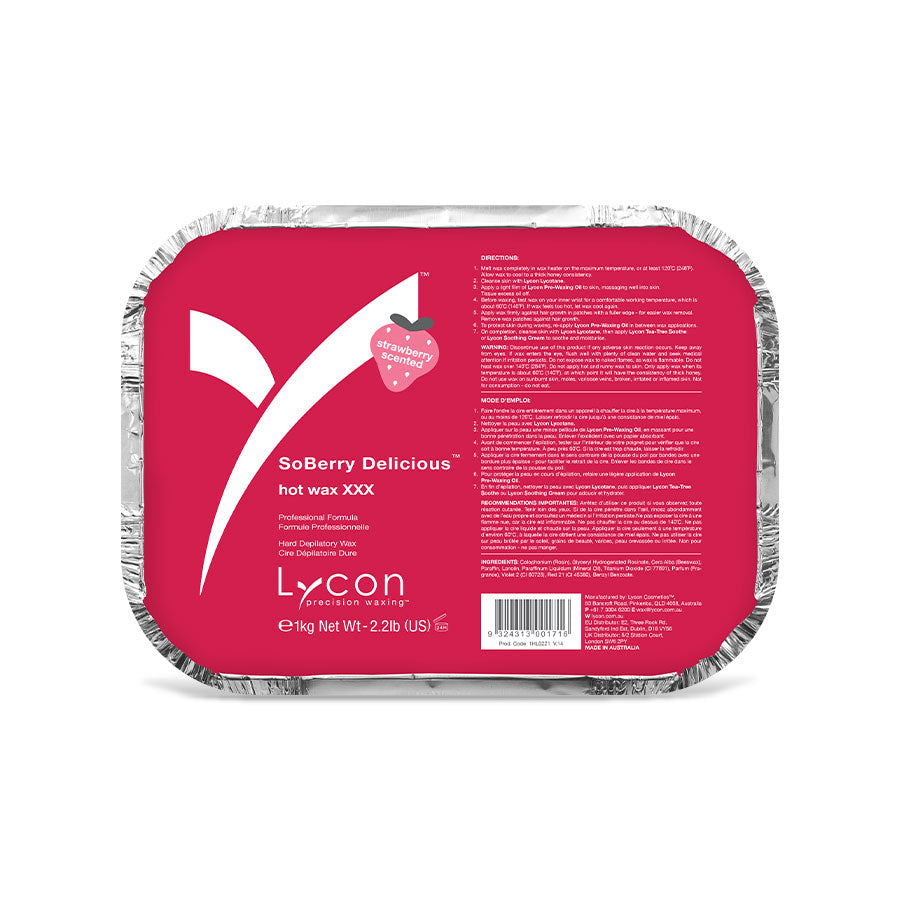 Lycon SOBERRY DELICIOUS HOT WAX  1kg