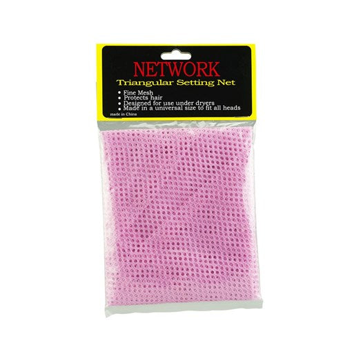 Dress Me Up Network Triangular Setting Hair Net Pink [DEL]