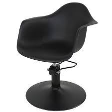 Erica Styling Chair Black - BLACK Disc Hydraulic