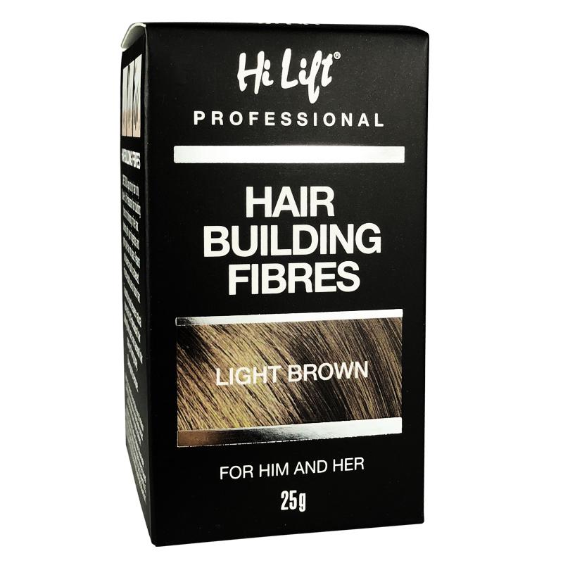Hi Lift Hair Building Fibres 25g - Light Brown