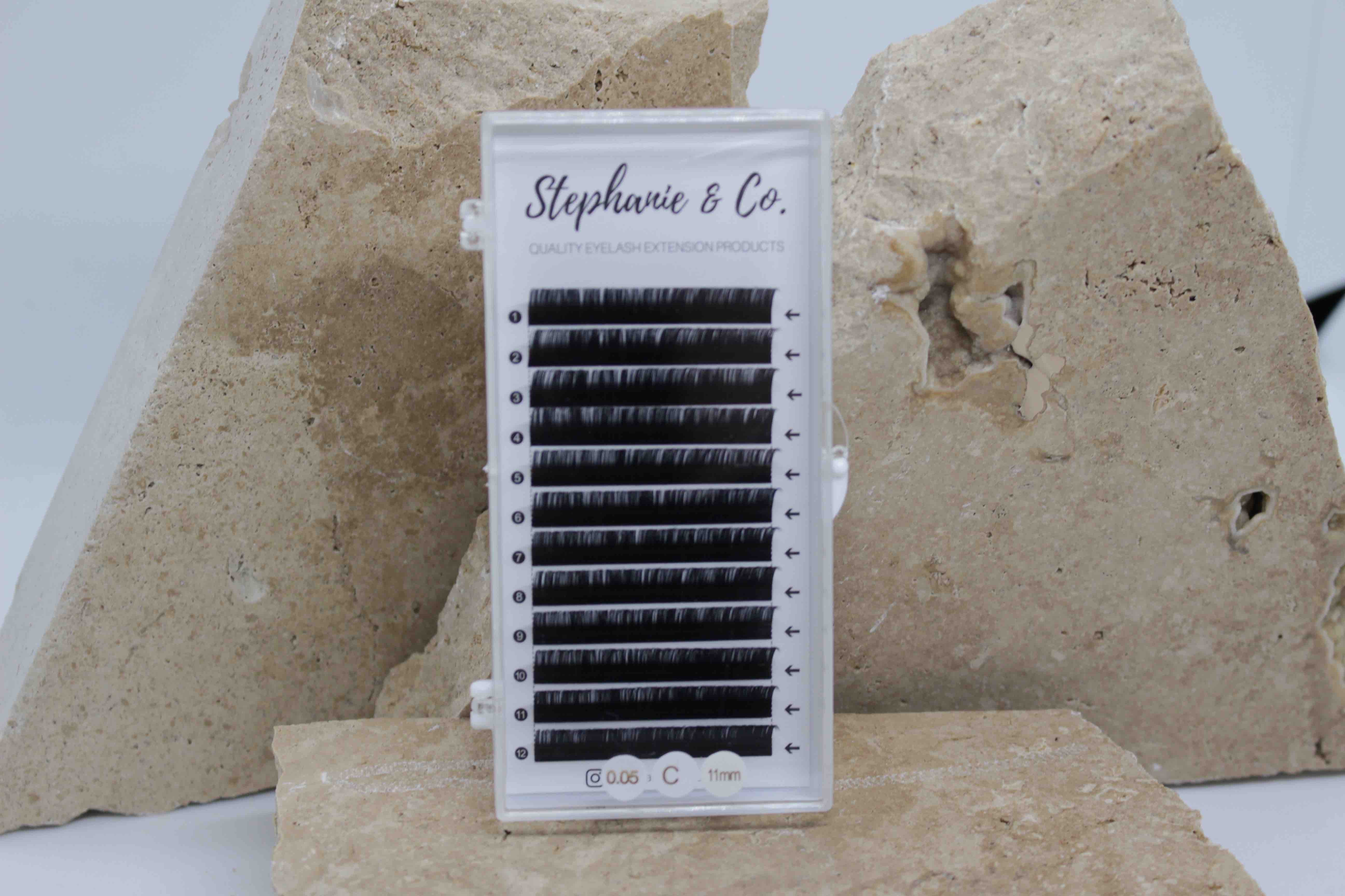 Stephanie & Co. Lashes - 0.05 - 11mm - C
