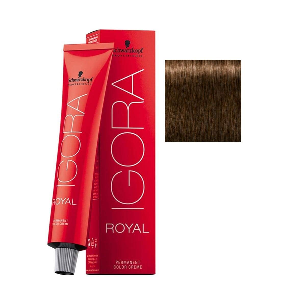 Schwarzkopf Igora Royal Permanent Hair Colour 60 ml, No. 5-5 Light Brown Gold [DEL]