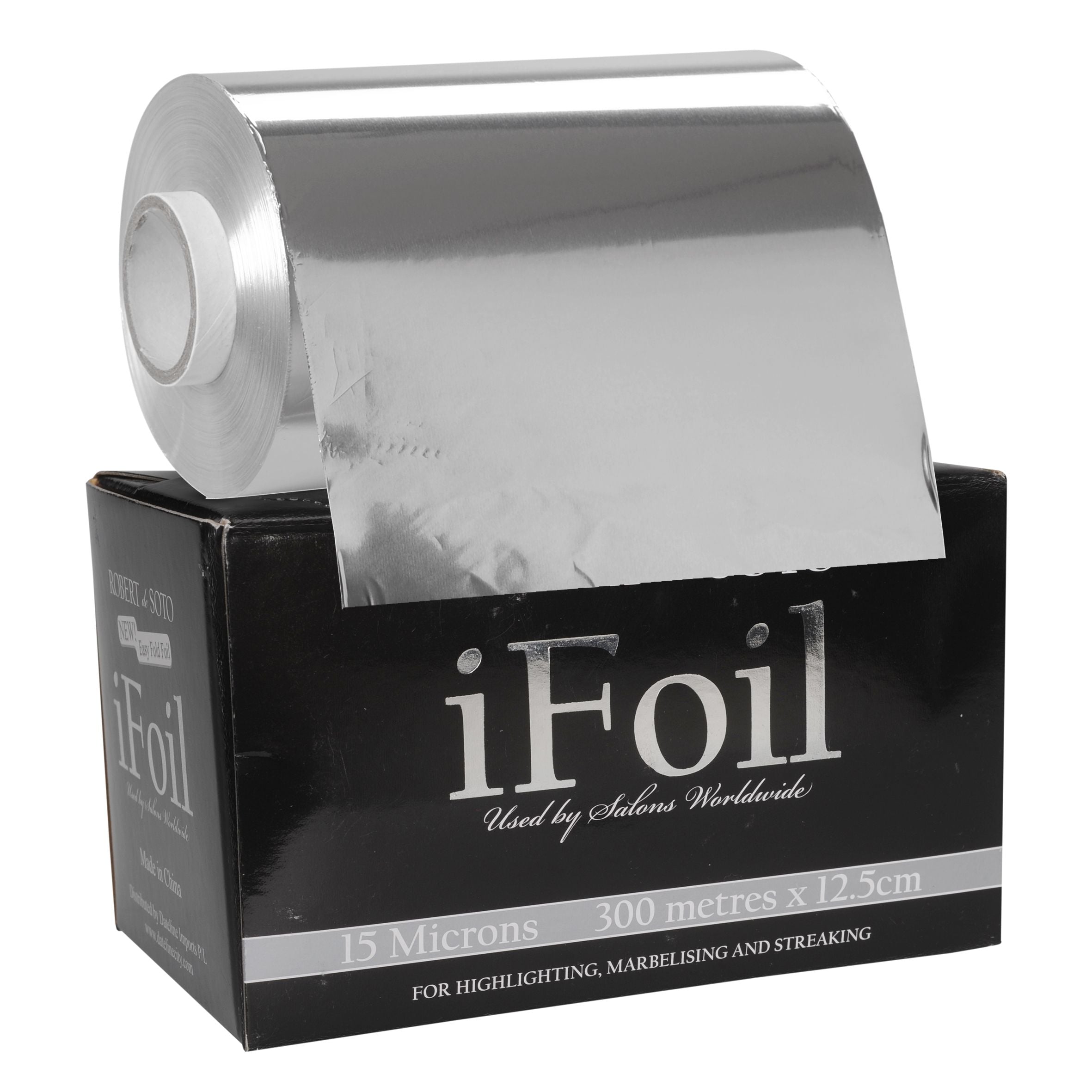 Robert DeSoto iFoil 15 Micron Foil 300m x 125mm - Silver