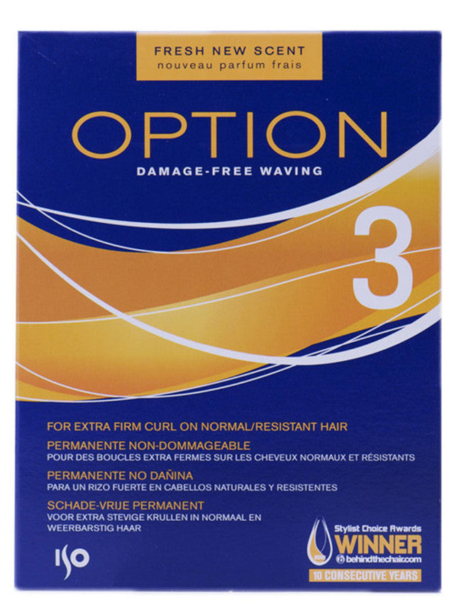ISO - Option 3 Wave for Extra Firm Curl on Normal/Resistant Hair
