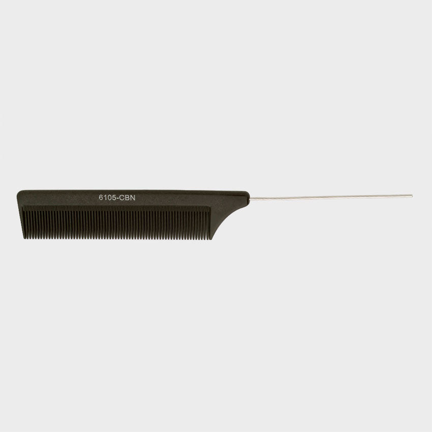 Glide Metal End Carbon Tail Comb