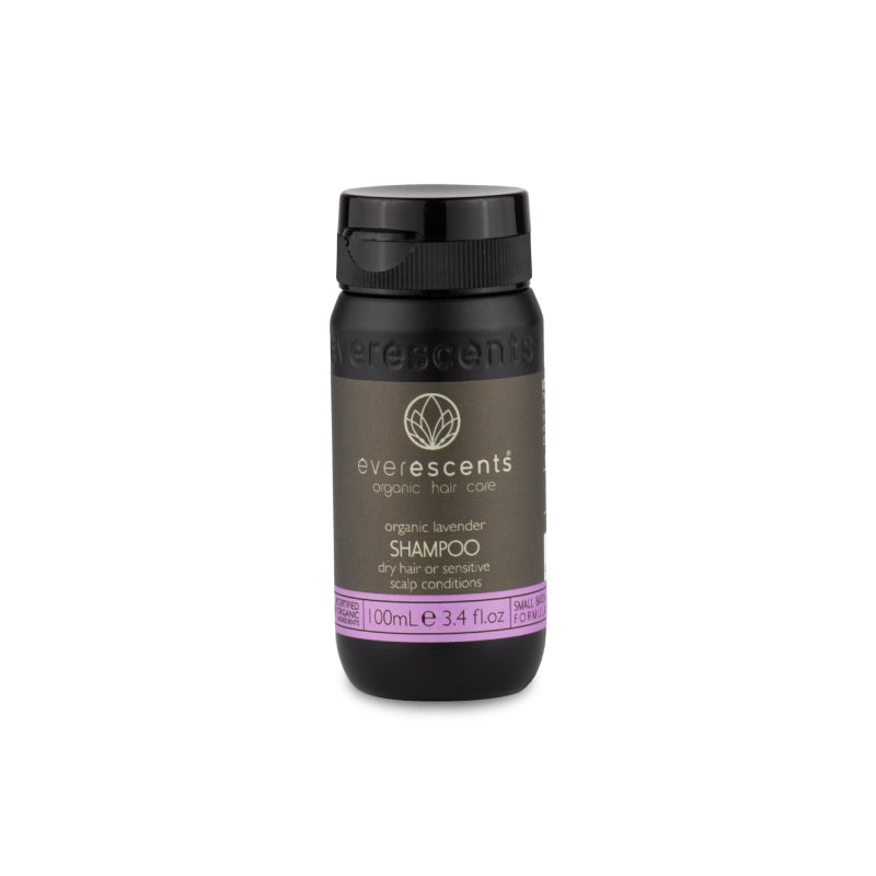 EverEscents Organic Lavender shampoo 100ml travel [DEL]