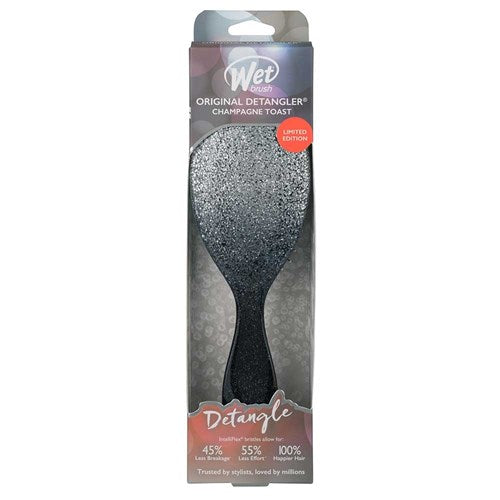 WetBrush Champagne Toast Sparkling Silver