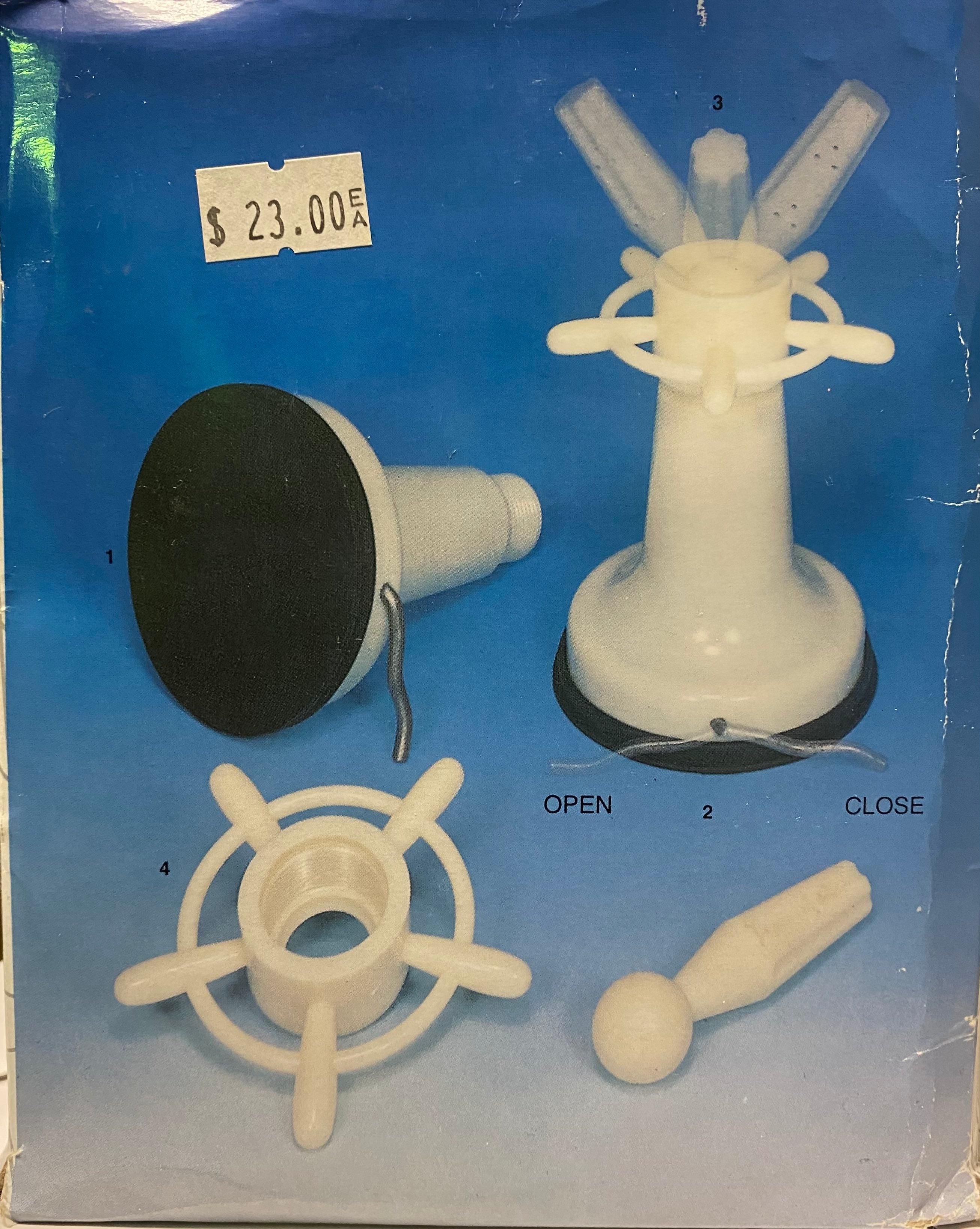 Mannequin Clamp with Suction Base