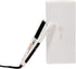 H2D Linear II Ice White with Rose Gold Trim Hair Straightener