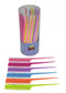EuroStil Tail Combs (Tub of 60 assorted colours)
