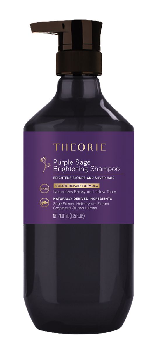 Theorie Purple Sage Brightening Shampoo- 400ml