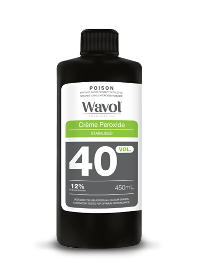 Wavol 40 Vol Creme Peroxide 450ml [DEL]