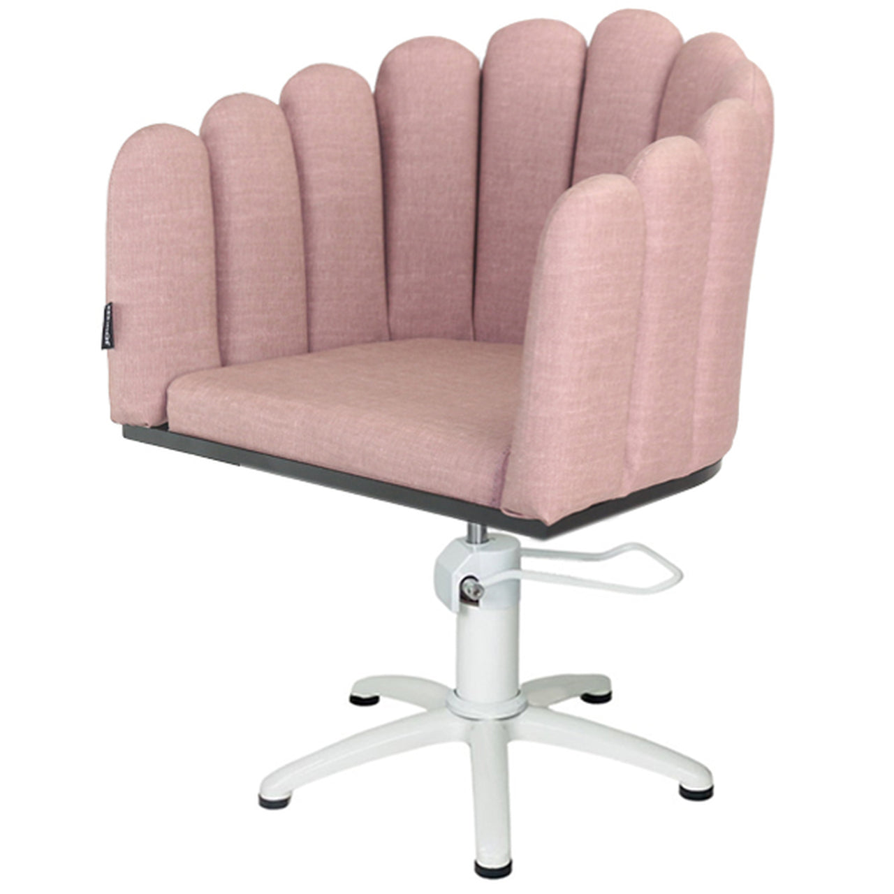 Penelope - WHITE 5 Star Hydraulic Dusty Pink Upholstery