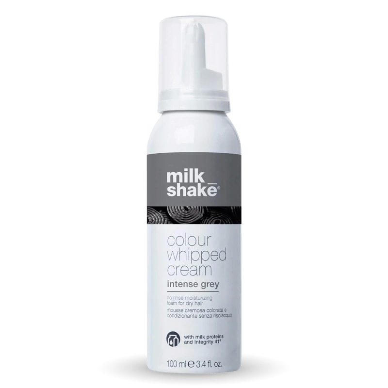 Milkshake color whipped cream INTENSE GREY 100ML