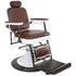 Barber Chair - Chicago - Brown Upholstery