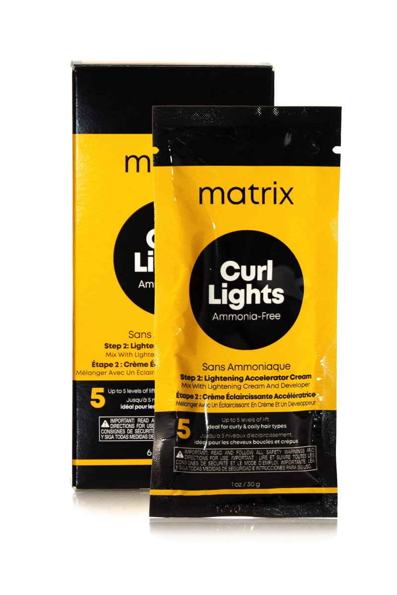 Matrix Total Results Curl Lights Matrix A Curl Can Dream Lightener Step 2 180ml