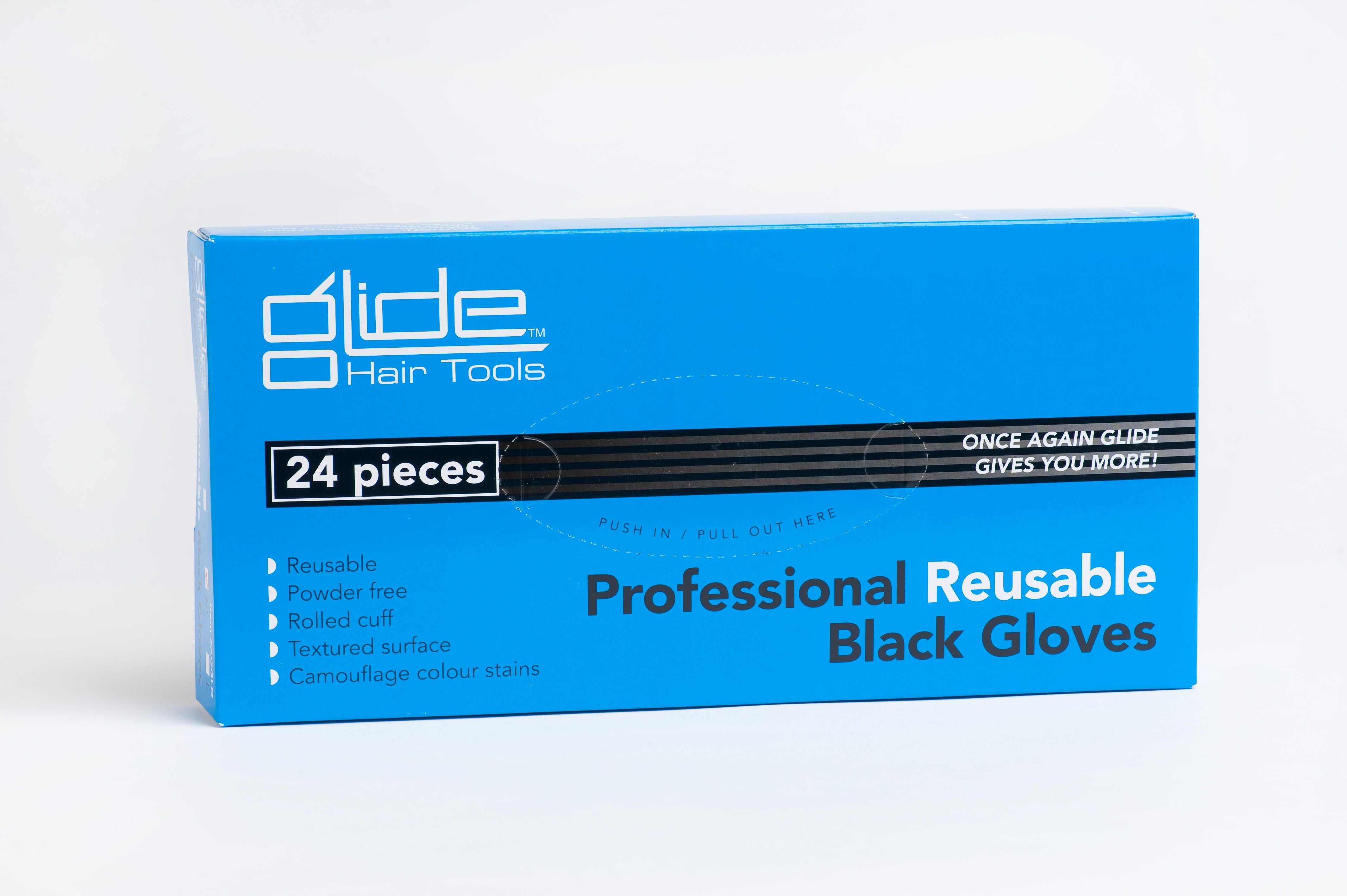 Glide Gloves Latex 24 pieces Large