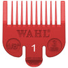 Wahl #1 Plastic Tab Attachment Comb 1/8" Red