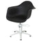 Erica Styling Chair Black - WHITE 5 Star Hydraulic