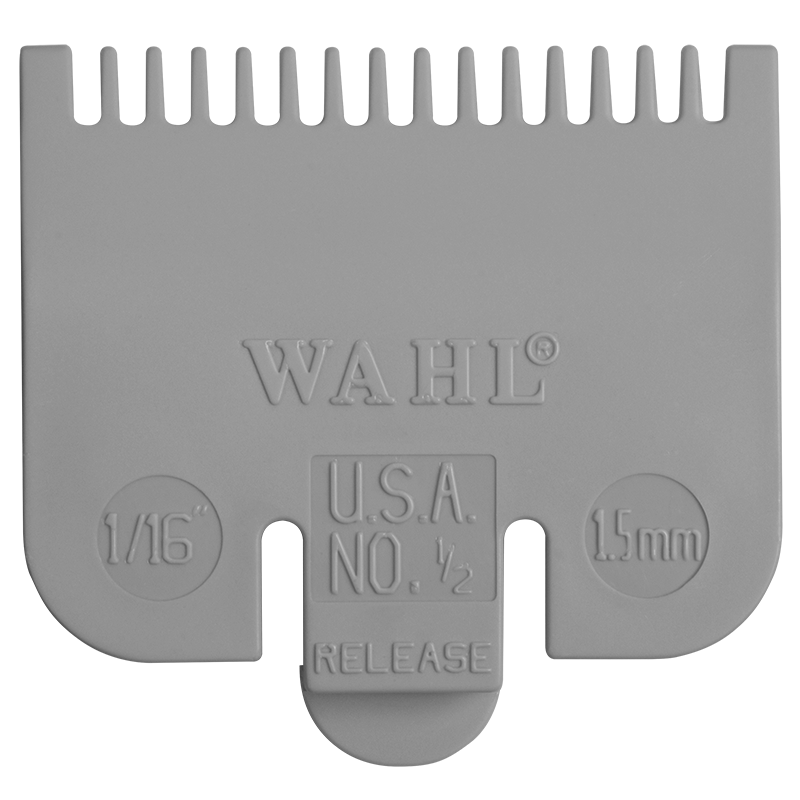 Wahl Plastic Tab Guide #1/2 Grey Plastic 1/16" - 1.5mm
