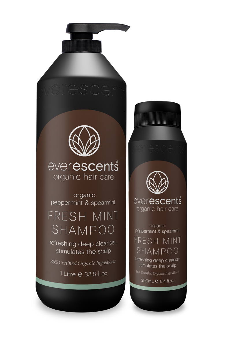 EverEscents Organic Fresh Mint Shampoo 5Ltr Refill