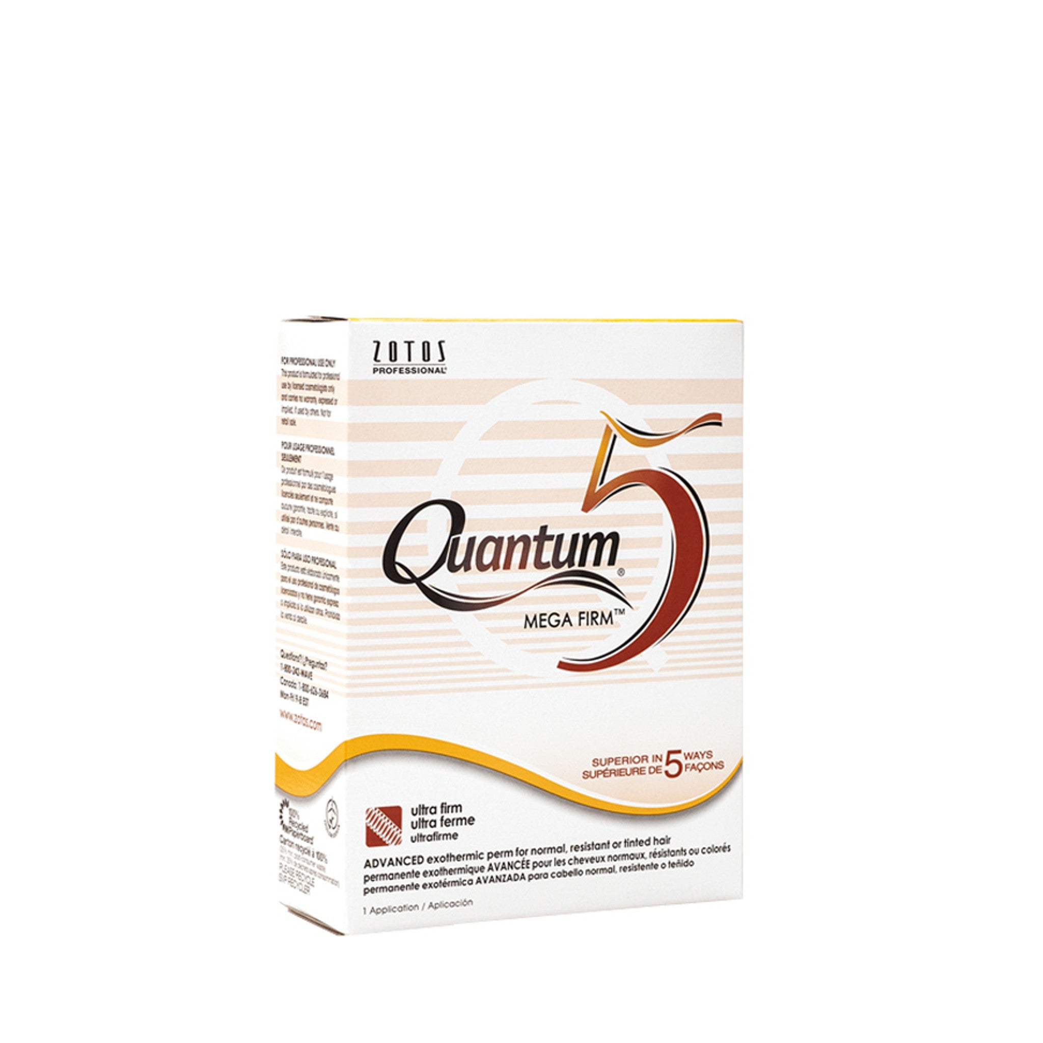 Zotos Quantum5 - Mega Firm Advanced Exothermic Perm for Normal, Resistant or Tinted Hair