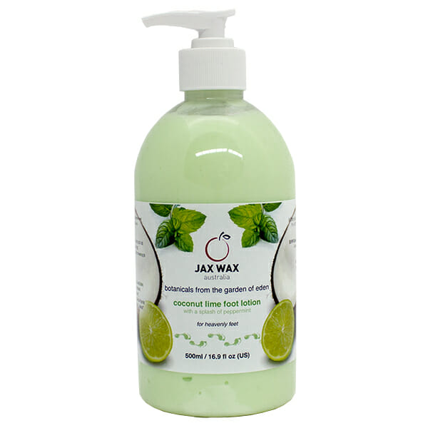 Jax Wax Coconut and Lime Foot Lotion 500ml